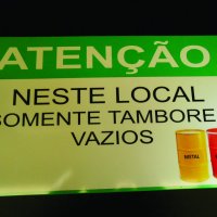 sinaliza��o de tambores